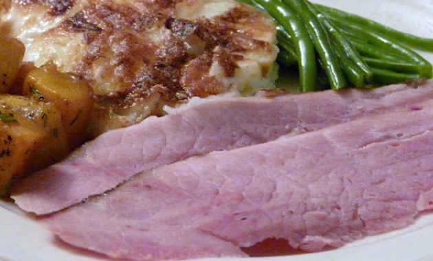 Easter Baked Canadian Ham Shank