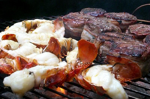 Happy Fathers Day Lobster and Steak