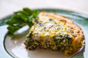 spinach-frittata-goat-cheese