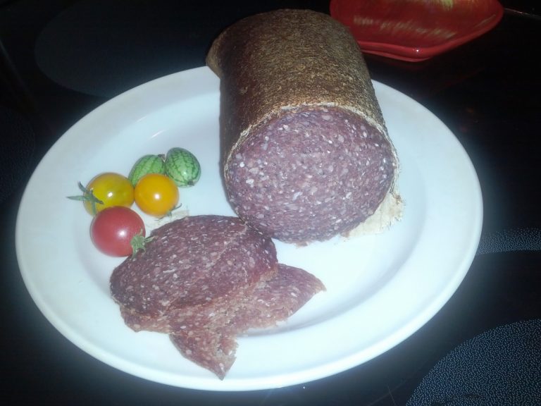 Waterloo County Mennonite Summer Sausage thekitchenman Wayne Conrad