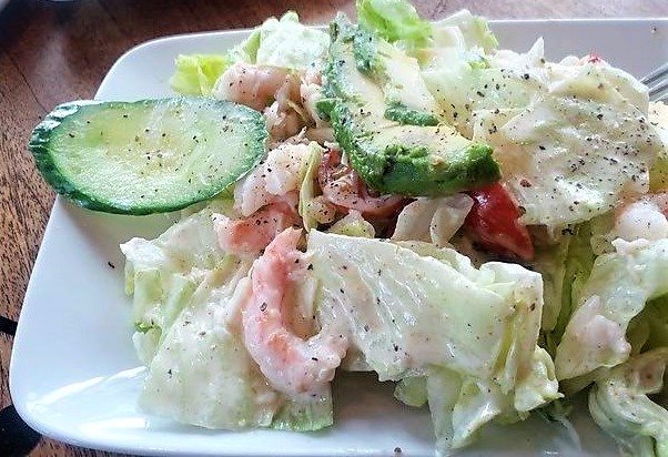 Spot Prawn Louie Chop-Chop Salad