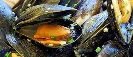 Caviar Bar Mussels.